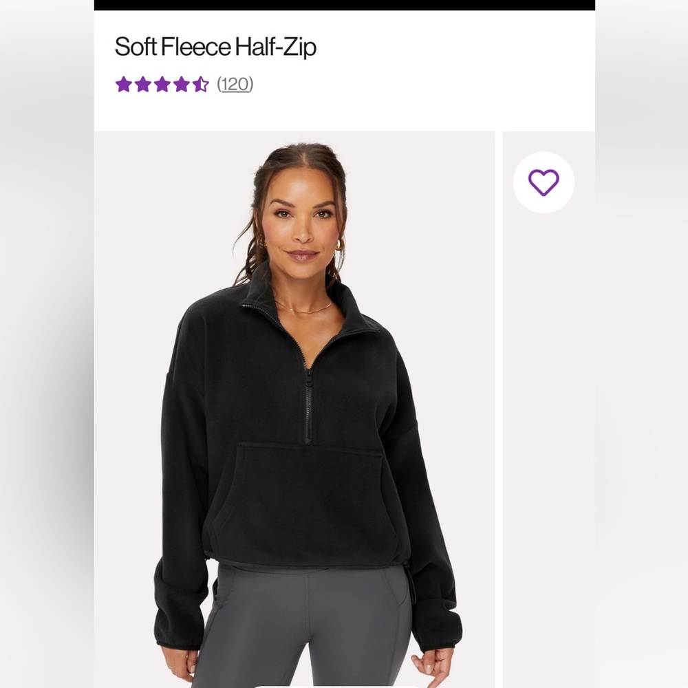 Fabletics Fleece Half Zip